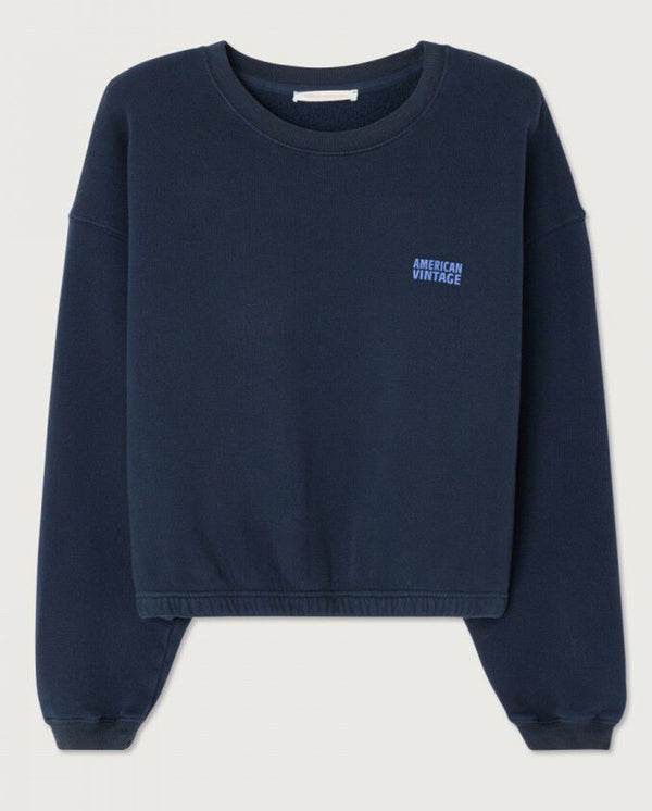 Izubird Crew Neck Sweat - Vintage marine