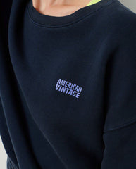 Izubird Crew Neck Sweat - Vintage marine