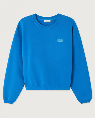 Button Sleeve Sweatshirt Fleur De Sel