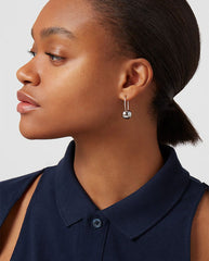 Celeste earrings Rhodium