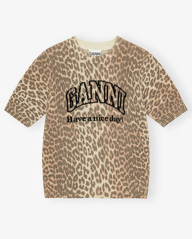 Animals Relaxed Tee - Chambray Blue