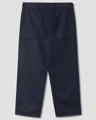 Regular Tapered Kaihara Pure Indigo Openend Denim - Blue Rinsed