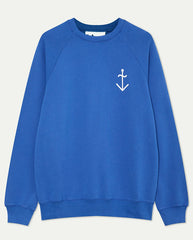 CUNHA LOGO SWEATSHIRT - YVES BLUE/OFF-WHITE