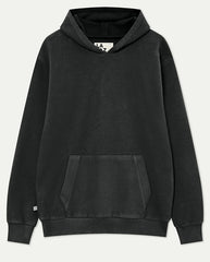 MATIAS FLEECE HOODIE - Black Sand Fleece