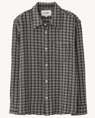Reverse Tweed snow Check Shirt
