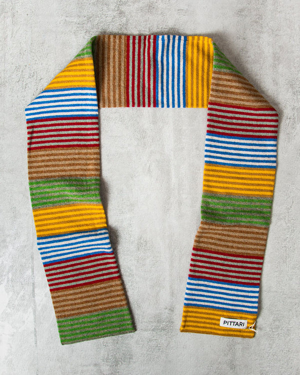 Fine Stripe scarf 7 - Multi 3