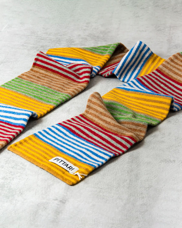 Fine Stripe scarf 7 - Multi 3