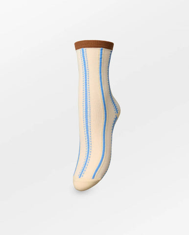 Merino Wool Room Slipper socks - L.Brown