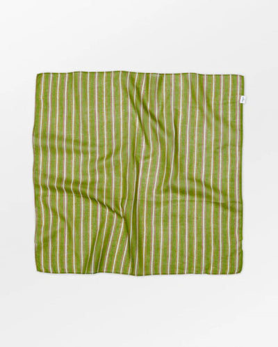 Linoa Cotta Scarf - Grasshopper Green