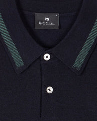 Merino POLO - Dark Navy