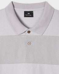Cut Out Polo - Lavender / Grey