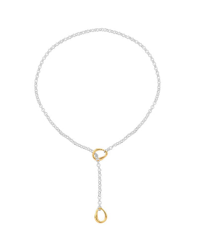 Meridien Necklace - Gold and Silver