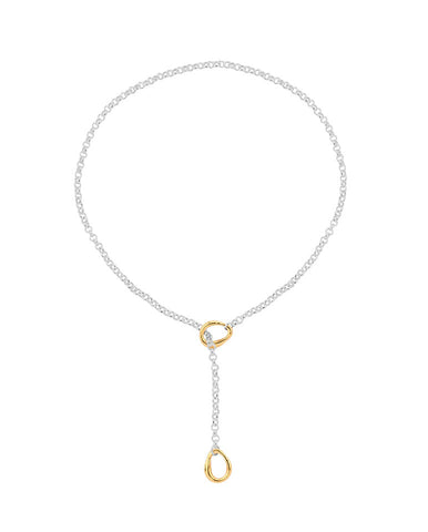 Cinque Necklace - Silver