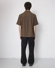 Naked Shirt - Burnt Umber Crinkle Check