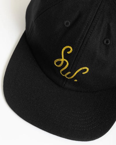 Monogram Cap - Black