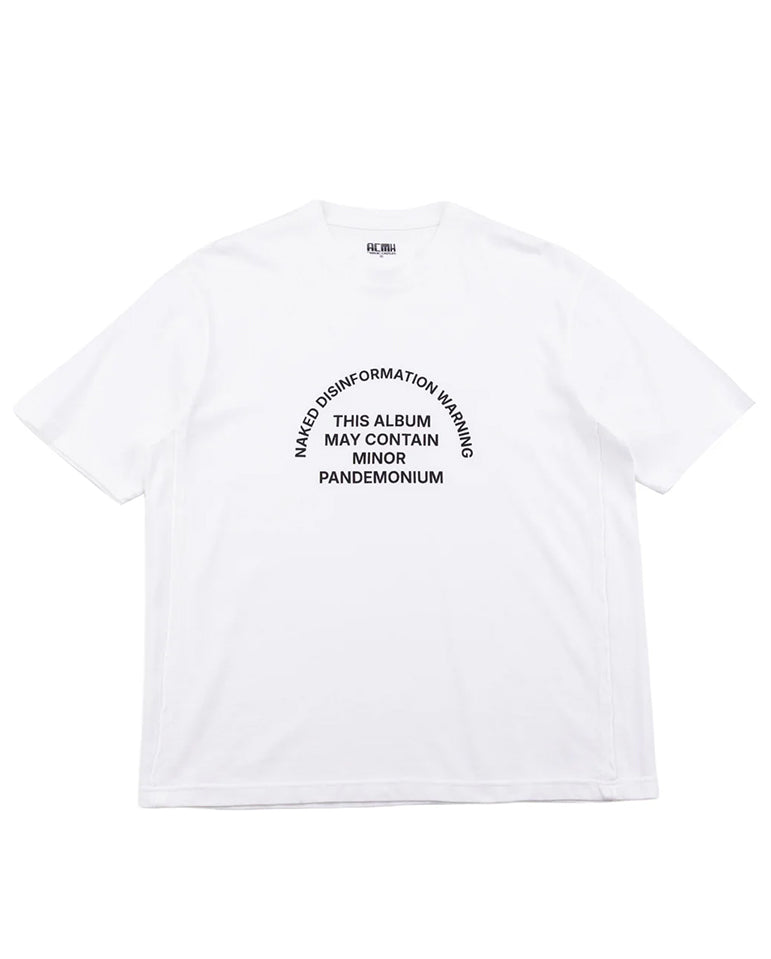Naked Disinformation Tee - Off White