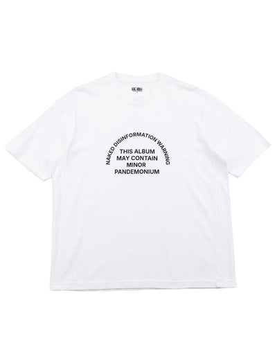 Naked Disinformation Tee - Off White