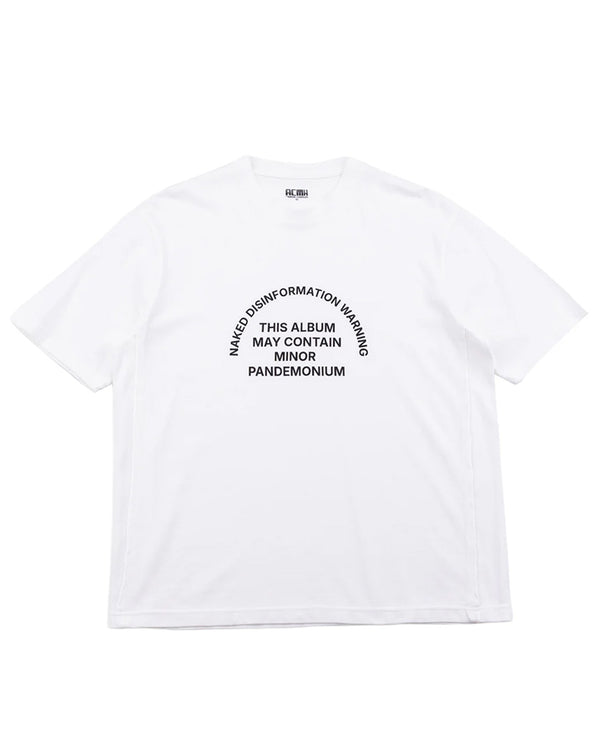 Naked Disinformation Tee - Off White