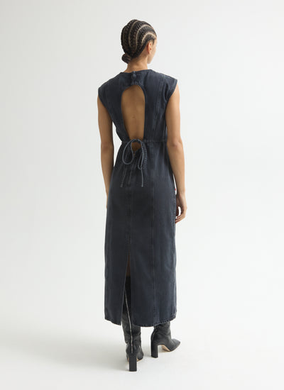 Open Back Column dress Hurricane