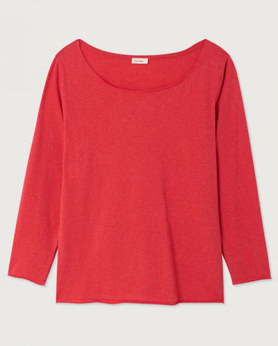 Oxyl Oversize L/S Tee - Thunder Red