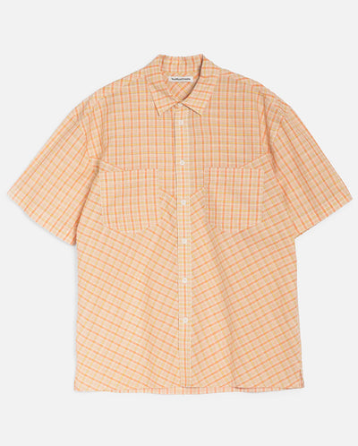 Mitchum Check Shirt -Pink/Orange Check