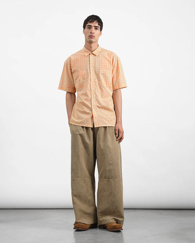 Mitchum Check Shirt -Pink/Orange Check