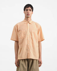 Mitchum Check Shirt -Pink/Orange Check