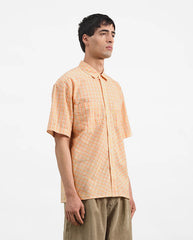 Mitchum Check Shirt -Pink/Orange Check