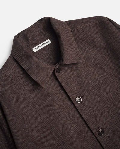 PJ Overshirt - Brown Multi