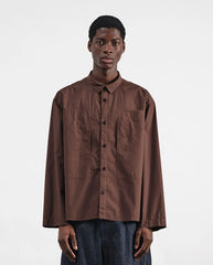 TRAPPER SHIRT - BROWN