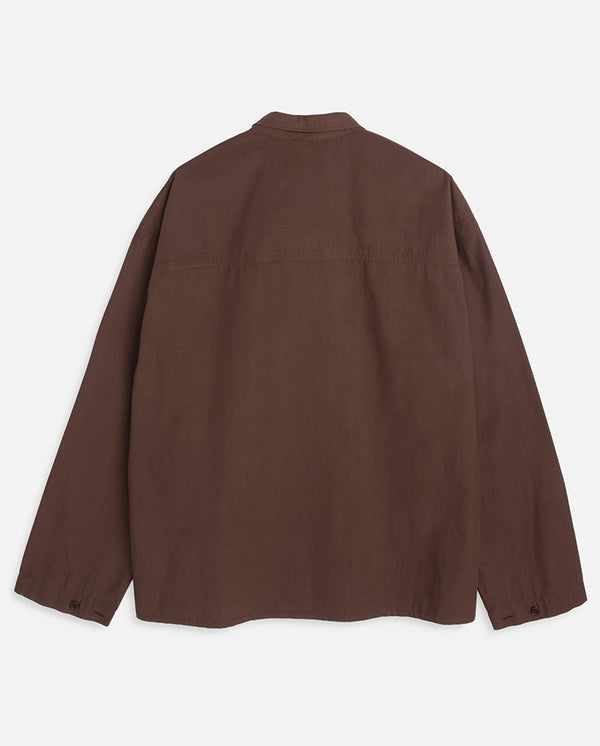 TRAPPER SHIRT - BROWN
