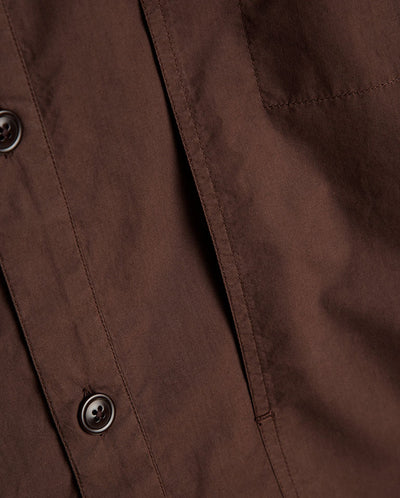 TRAPPER SHIRT - BROWN
