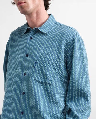 Curtis Shirt Blue / Green