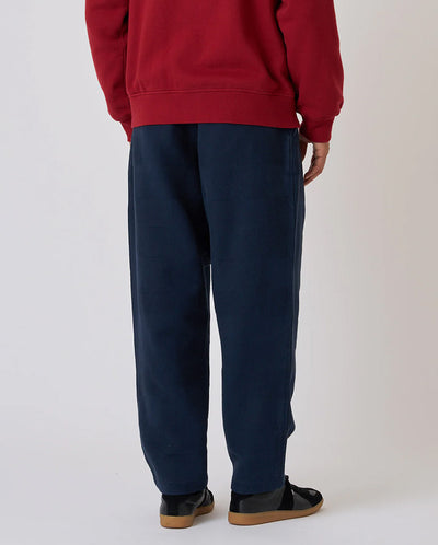 Pleated Track Pant - Dark Navy Patchwork