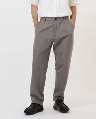 DIZZY TROUSER - MID GREY SLUB