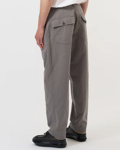 DIZZY TROUSER - MID GREY SLUB