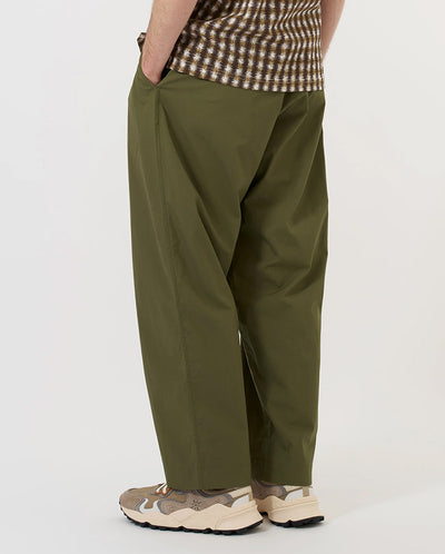 OXFORD PANT - Olive Broadcloth