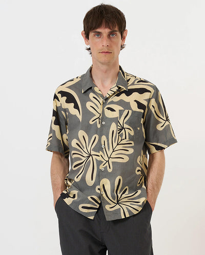 Road SHIRT - Grey Baja Print