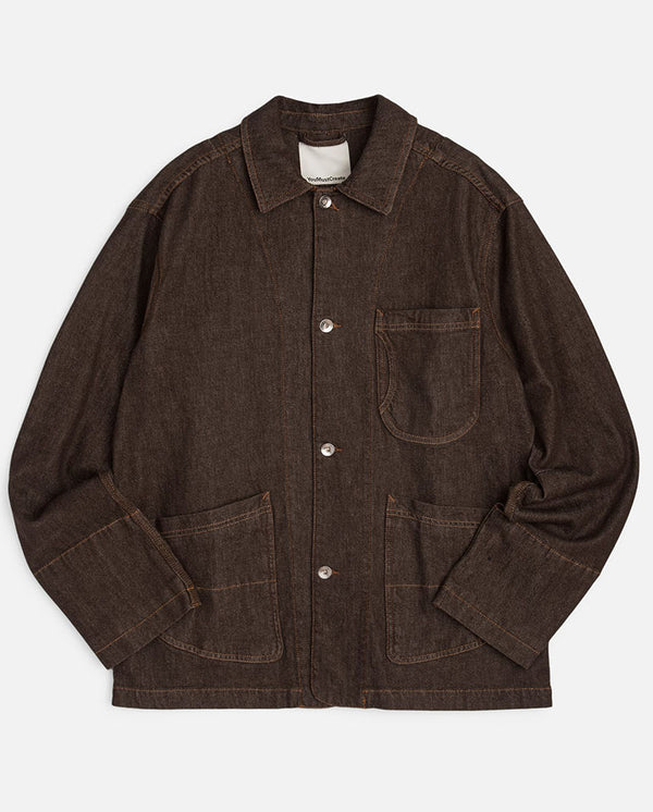 CONSTRUCTION JACKET - BROWN