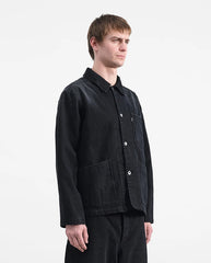 CONSTRUCTION JACKET - CHARCOAL DENIM