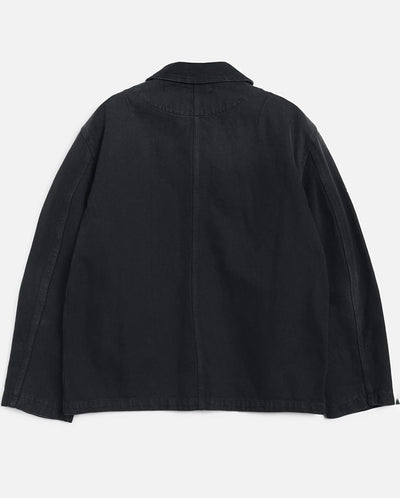 CONSTRUCTION JACKET - CHARCOAL DENIM