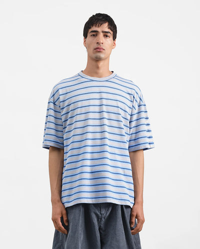 Triple Rapport Stripe Tee - Blue Multi