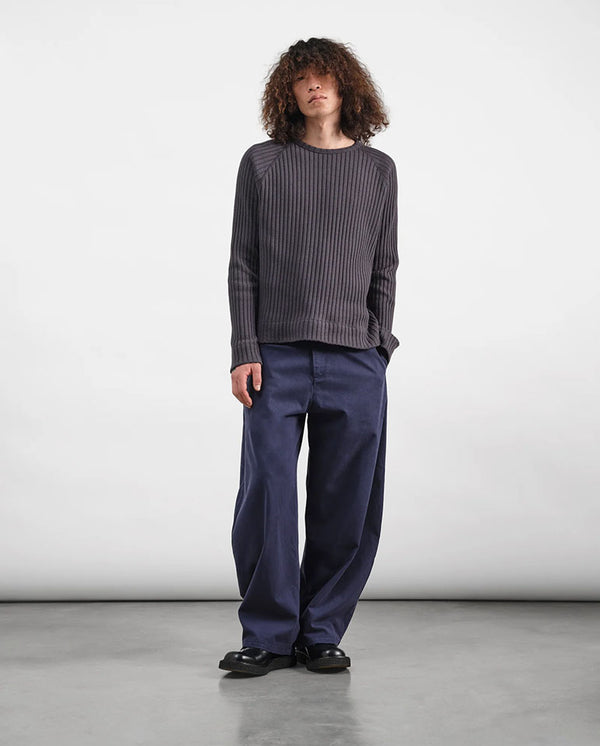 RAGLAN TOP - CHARCOAL