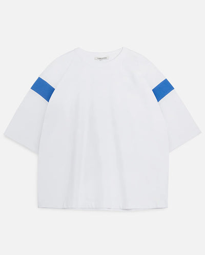 Skate Tee White / Blue