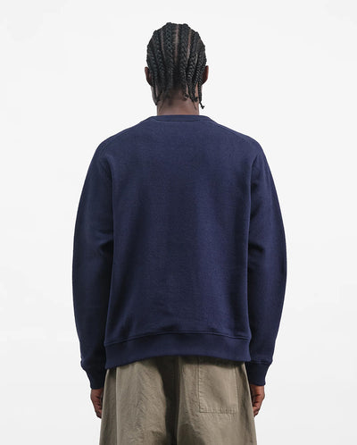 Almost Grown Textured Sweat - NAVY
