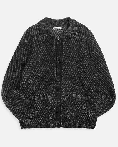 BAKER CARDIGAN - CHARCOAL