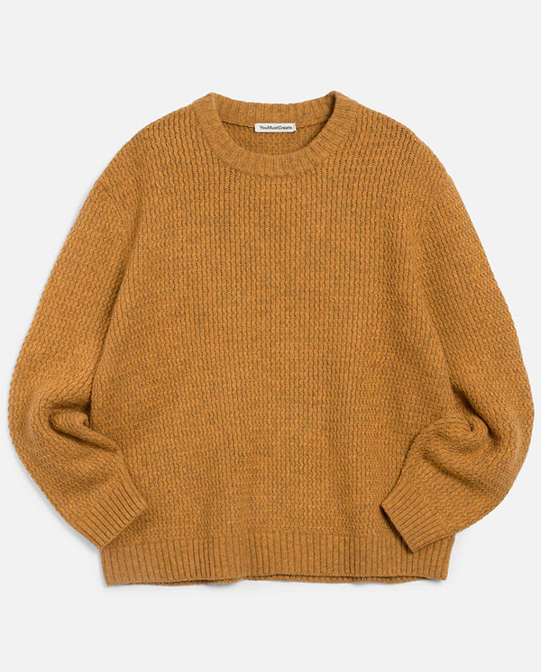 FLINT CREW KNIT - ORANGE