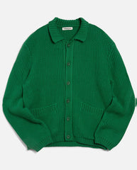 BAKER CARDIGAN - GREEN