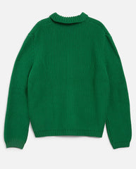 BAKER CARDIGAN - GREEN