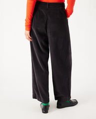 Padow Pleat Cord Trouser - Carbon